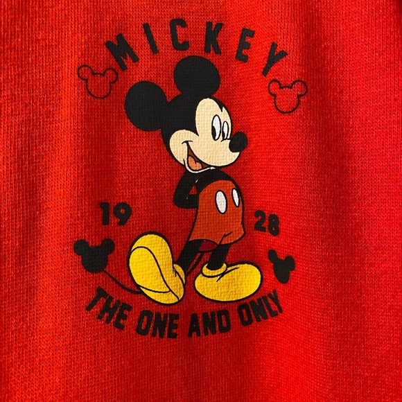 Mickey Mouse cropped hoodie‎ size large - Picture 3 of 11